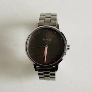 Nixon Kensington SS 37mm Silver Gray - Pale Pink